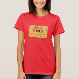 Retro Mix Tape. Personalisierter T - Shirt