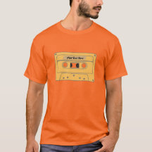 Retro Mix Tape. Personalisierter T - Shirt