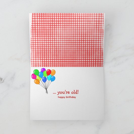 Retro Mixing Bowls Geburtstag Karte (Innenseite)