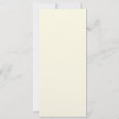 Retro Mixtape Wedding Einladung (Rückseite)