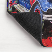 Retro, mobil, Auto, Vintag, Mousepad (Ecke)