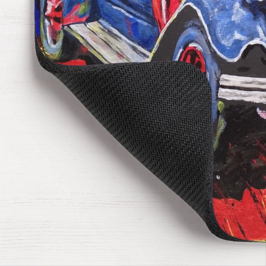 Retro, mobil, Auto, Vintag, Mousepad (Ecke)