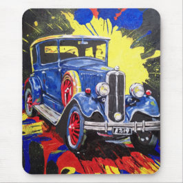 Retro, mobil, Auto, Vintag, Mousepad
