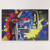 Retro, mobil, Auto, Vintag, Puzzle (Horizontal)