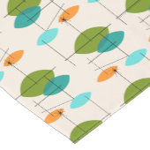 Retro mobiler Muster-Tabellen-atomarläufer Kurzer Tischläufer (Ecke)