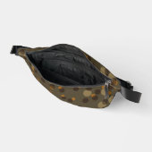 Retro Mocha Latte 1970s Bubble-Traum Bauchtasche (Offen)