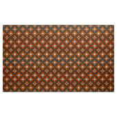 Retro Mod 60er 70er Blume Stoffmuster Stoff (Yard (91,4 cm))