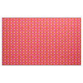Retro Mod 60er 70er Blume Stoffmuster Stoff (Yard (91,4 cm))
