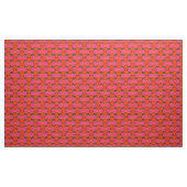 Retro Mod 60er 70er Blume Stoffmuster Stoff (Yard (91,4 cm))