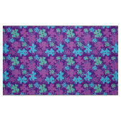 Retro-Mod-60er-70er-Blumenstoffmuster Stoff (Fat Quarter (45,7 x 55,9 cm))