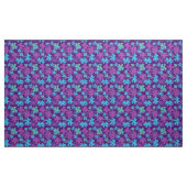 Retro-Mod-60er-70er-Blumenstoffmuster Stoff (Yard (91,4 cm))