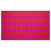 Retro-Mod-60er-70er-Blumenstoffmuster Stoff (Fat Quarter (45,7 x 55,9 cm))
