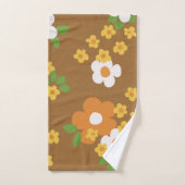 Retro Mod 60er 70er Handtuchhandtuch Set (Handtuch)