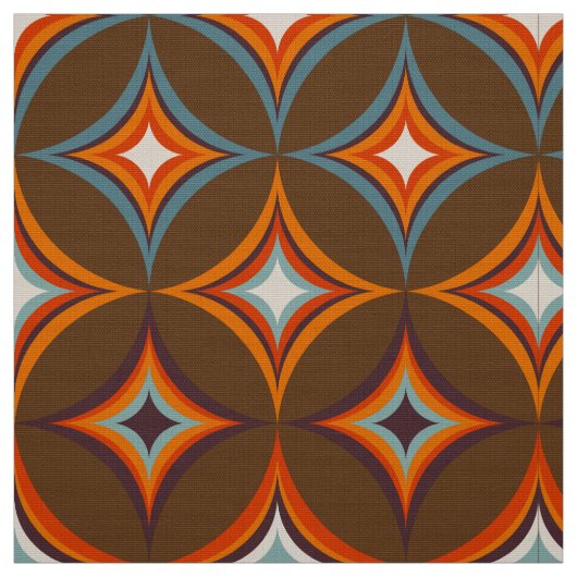 Retro Mod 60er 70er Stoffmuster Stoff (Muster)