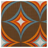 Retro Mod 60er 70er Stoffmuster Stoff (Nahaufnahme)