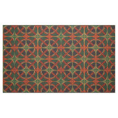 Retro Mod 60er 70er Stoffmuster Stoff (Fat Quarter (45,7 x 55,9 cm))