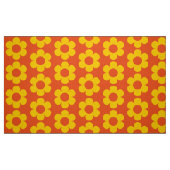 Retro Mod 60er 70er Stoffmuster Stoff (Fat Quarter (45,7 x 55,9 cm))