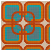 Retro Mod 60er 70er Stoffmuster Stoff (Nahaufnahme)