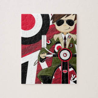 Retro Mod auf Roller Puzzle