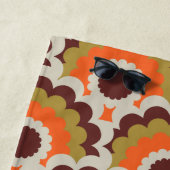 Retro Mod Beach Handtuch aus der Mitte des Jahrhun (Beispiel)