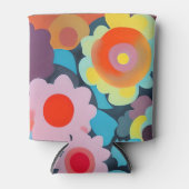 Retro-Mod-Blume Dosenkühler (Vorderseite)