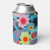 Retro-Mod-Blume Dosenkühler (Kanne Rückseite)