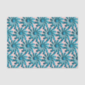 Retro-MOD-Blume - Frühjahrsommer-Hochzeit Seidenpapier (Vorderseite)
