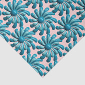 Retro-MOD-Blume - Frühjahrsommer-Hochzeit Seidenpapier (Ausschnitt)