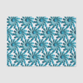 Retro MOD Blume - MCM Frühjahrsgarten Seidenpapier (Vorderseite)