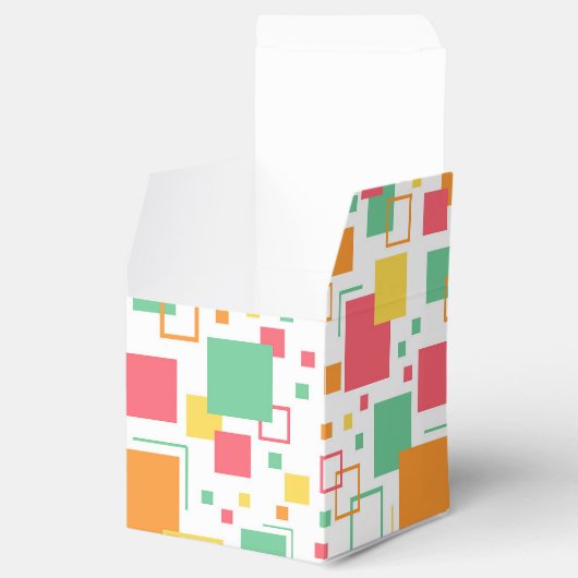 Retro Mod Citrus Geschenkschachtel (Geöffnet)