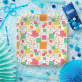 Retro Mod Citrus Pappteller (Party)