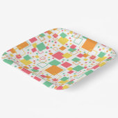 Retro Mod Citrus Pappteller (Gewinkelt)