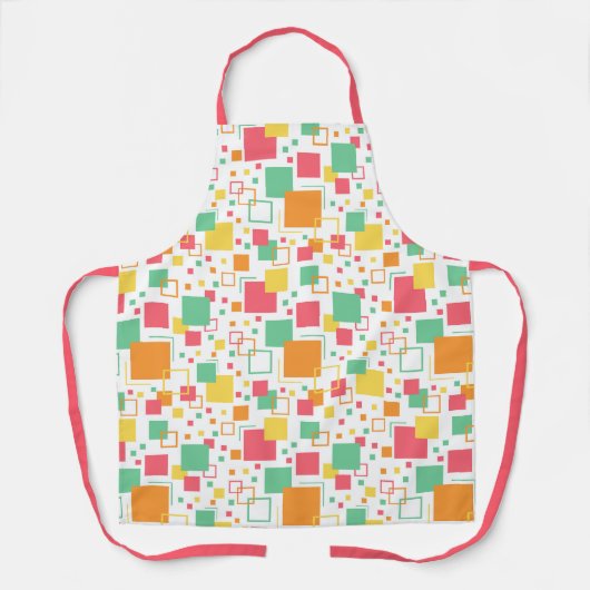 Retro Mod Citrus Schürze (Vorderseite)