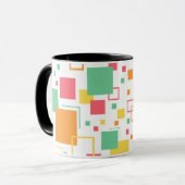 Retro Mod Citrus Tasse (Vorderseite Links)
