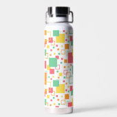 Retro Mod Citrus Trinkflasche (Rückseite)