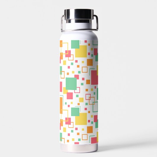 Retro Mod Citrus Trinkflasche (Rückseite)