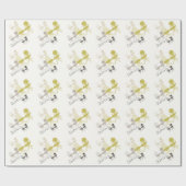 Retro Mod Eames DKR Geschenkpapier (Flach)