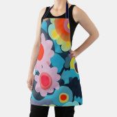 Retro mod flowers schürze (InSitu)