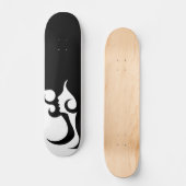Retro Mod Frau Skateboard Deck (Vorderseite)