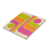 Retro Mod Geometric Design Fliese (Seite)