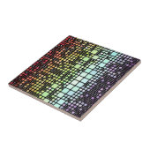 Retro Mod Geometric Groovy Funky Neurogender Pride Fliese (Seite)