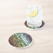 Retro Mod Geometric Groovy Funky Neurogender Pride Getränkeuntersetzer (Seite)