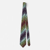Retro Mod Geometric Groovy Funky Neurogender Pride Krawatte (Vorderseite)