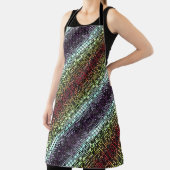 Retro Mod Geometric Groovy Funky Neurogender Pride Schürze (InSitu)