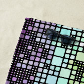 Retro Mod Geometric Groovy Funky Neurogender Pride Strandtuch (Beispiel)