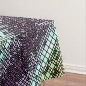 Retro Mod Geometric Groovy Funky Neurogender Pride Tischdecke (Beispiel)