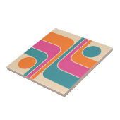 Retro-Mod-Geometrisches Design Fliese (Seite)