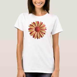 Retro MOD Hippie Daisy Blume - Trendy Fashion T-Shirt
