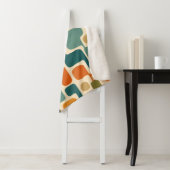 Retro-Mod-Mosaik-Fleece-Decke Sherpadecke (Beispiel)