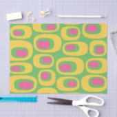 Retro Mod Muster Seidenpapier (Handwerk)